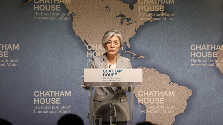 Η ΥΠΕΞ της Νότιας Κορέας στην Ουάσινγκτον για συνομιλίες με τον Πομπέο και την ομάδα του Μπάιντεν